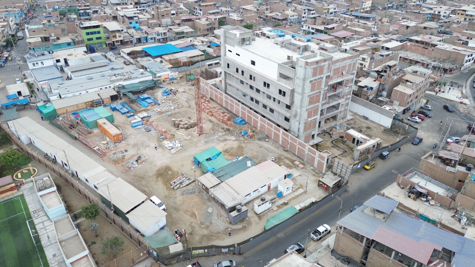 Nuevo Hospital Progreso en construcción